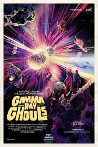 Illustrazione Gamma Ray Ghouls Retro Movie - Space Series Nasa
