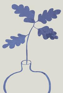 Illustrazione Blue Oak Plant, Pictufy Studio