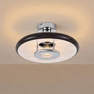 Plafoniera soffitto Branford Lindby, dimmerabile, Marrone / Ruggine, Soggiorno / Sala da pranzo, Metallo, Vintage, Plafoniera