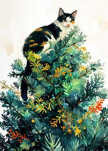 Illustrazione Cats life 12, Justyna Jaszke