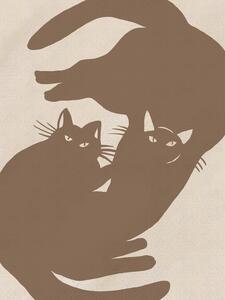 Illustrazione Two cats, Little Dean
