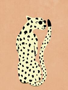 Illustrazione Cool Cheetah, Raissa Oltmanns