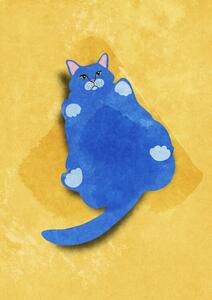 Illustrazione Fat Cat, Raissa Oltmanns