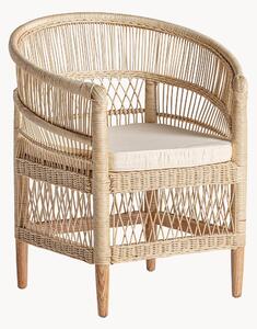 Poltrona in rattan Elna