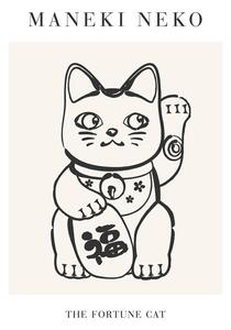 Illustrazione Manekineko No2, Beth Cai, (30 x 40 cm)