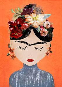 Illustrazione Frida Orange Version, Treechild