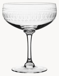 Set di 4 bicchieri da cocktail in cristallo soffiato Ovals