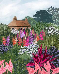 Illustrazione Lush Garden, Sarah Gesek