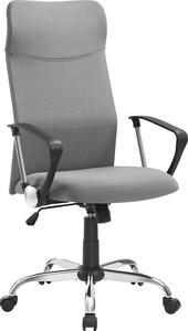 Artenat Sedia da ufficio Decay, tessuto, grigio
