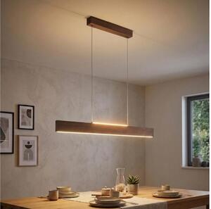 Eglo 39347 - Lampadario LED dimmerabile a sospensione con cavo CLIMENE LED/21W/230V + LED/8,4W