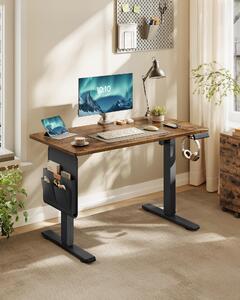 SONGMICS Scrivania regolabile in altezza con motore elettrico, 100 cm, funzione memoria con 4 livelli di altezza, porta USB-C