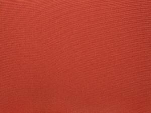 Set di cuscini di ricambio per sedie da esterno in tessuto rosso resistente ai raggi UV con imbottitura spessa 8 cuscini Beliani