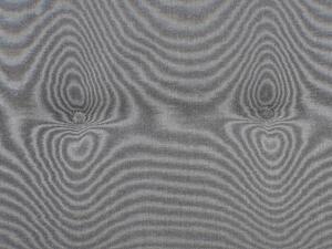 Set di cuscini di ricambio per sedie da esterno in tessuto grigio resistente ai raggi UV 2 cuscini con imbottitura spessa Beliani