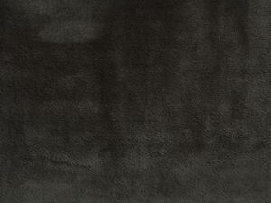 Coperta grigia copriletto 200 x 220 cm con pon pon morbido copriletto plaid Beliani