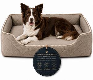 Divano per cane cuccia lavabile rivestimento sfoderabile tessuto da arredamento L 75x60 cm