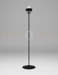 Futura lampada da terra p cristallo nero montatura nero opaco 1 luc