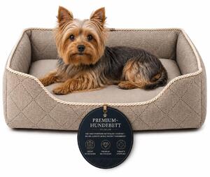 Divano per cane cuccia lavabile rivestimento sfoderabile tessuto da arredamento S 55x45 cm
