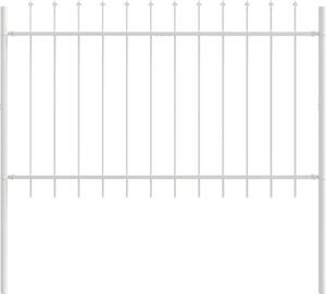 Recinzione per Giardino Woerden Bianco 1,7 x 1 m