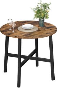 Tavolo da cucina rustico LOFT 80 cm