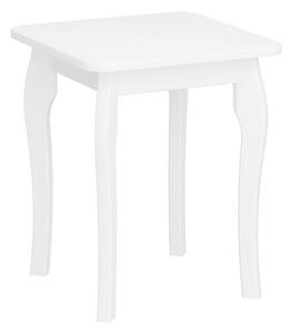 Tavolino BAROQUE 45,6x39 cm bianco