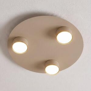 Plafoniera BOLX 3xGX53/10W/230V beige