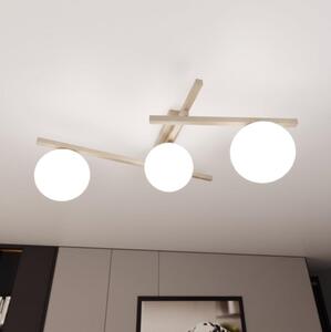 Plafoniera SMART 3xE14/10W/230V beige/bianco