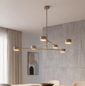 Lampadario a stelo NATSU 6xGX53/10W/230V beige