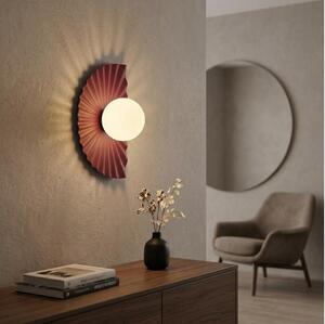 Lampada da parete FLORA 1xG9/8W/230V rossa