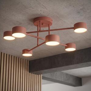 Plafoniera HALO 6xGX53/10W/230V rosa
