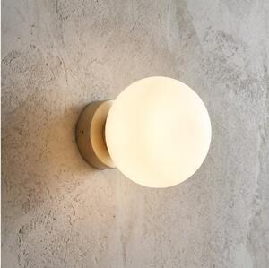 Lampada da parete MAGNUS 1xE14/10W/230V beige/bianca