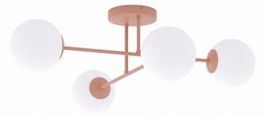 Lampadario a soffitto ROMA 4xE14/10W/230V rosa