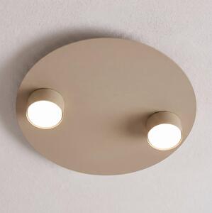 Plafoniera BOLX 2xGX53/10W/230V beige