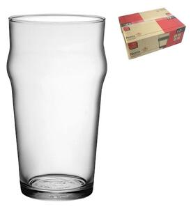 Set 12 bicchieri birra Nonix in vetro trasparente cl 58