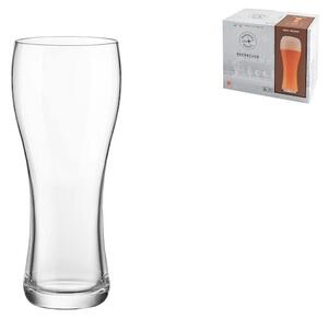 Set 6 bicchieri birra New Weizen in vetro trasparente cl 66