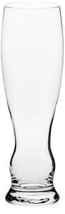 Set 6 bicchieri birra Lille in vetro trasparente cl 50