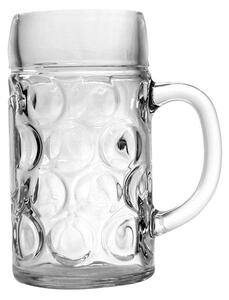 Boccale birra Don Beer in vetro trasparente 2 pinte lt 1