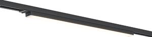 Plafoniera moderna nera per sistema a binario monofase 15W 1180 lm 2700-3800K - Iconic Tsiri