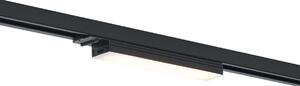 Lampada da soffitto moderna nera per sistema di illuminazione a binario monofase 5W 400 lm 2700-4000K - Iconic Tsiri