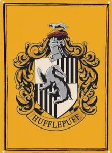 Cartello in metallo Harry Potter - Hufflepuff, (15 x 21 cm)