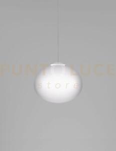 Lucciola sospensione 27 bianco satinato e bianco opaco 1 1 luce at
