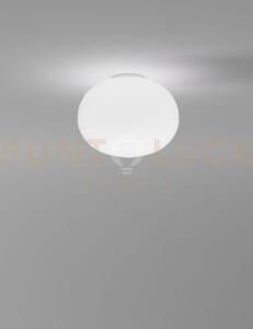Lucciola plafoniera applique 27 bianco satinato e bianco lucido 1 l