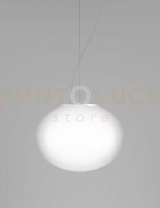 Lucciola sospensione p bianco satinato e bianco opaco 1 luce attacc