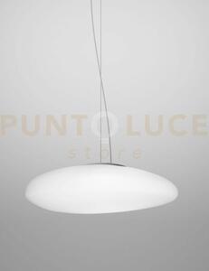 Neochic sospensione r bianco satinato e bianco opaco 1 luce attacco