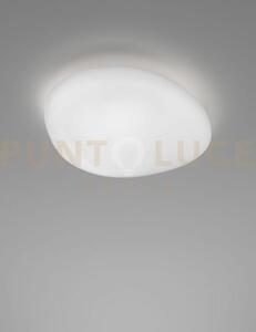 Neochic plafoniera applique g bianco satinato e bianco opaco 2 luci