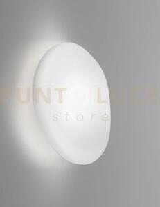 Neochic plafoniera applique r bianco satinato e bianco opaco 2 luci