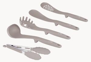 Set di 5 utensili da cucina Taupe Collection
