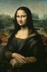 Leonardo da Vinci - Stampa artistica Mona Lisa, (26.7 x 40 cm)