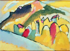 Wassily Kandinsky - Riproduzione Study in Autumn No 1 1910, (40 x 30 cm)