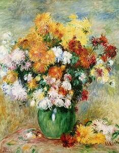 Pierre Auguste Renoir - Stampa artistica Bouquet of Chrysanthemums c 1884, (30 x 40 cm)