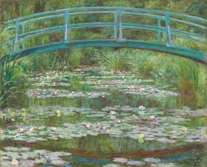 Claude Monet - Stampa artistica The Japanese Footbridge 1899, (40 x 30 cm)